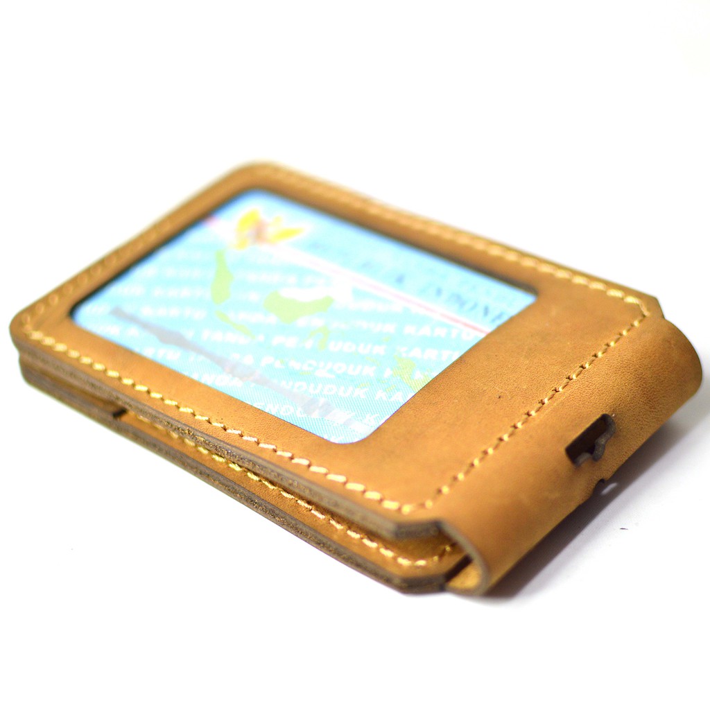 

NAME TAG KULIT / ID CARD KULIT / GANTUNGAN ID CARD HOLDER KULIT ASLI