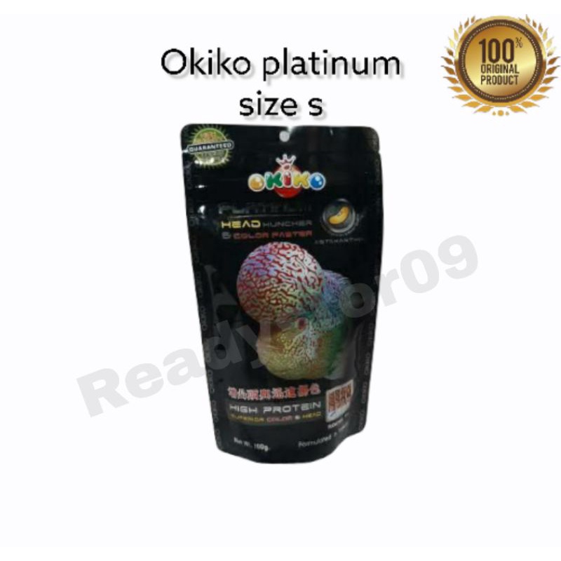 Okiko platinum Size S original Platinum head pelet louhan lohan