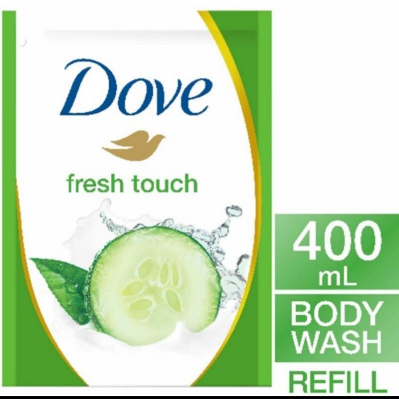 Dove Body Wash Refill 400 ml / Sabun Mandi Dove 400 ml Dan 850 Ml