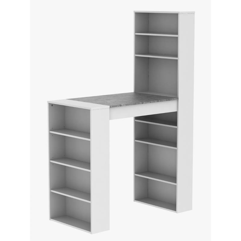  JYSK  Meja  Murah Bar  Table Skarn 119X59X180 Kipi White 