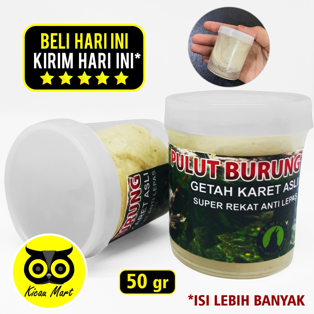 GETAH KARET ASLI PULUT BURUNG BENDO REKAT JEBAKAN JEBAK PIKAT PENJERAT TANGKAP KAKI HEWAN TUPAI PLTSEM