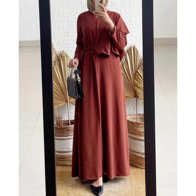 MAFAZA DRESS SYIRAASWARDROBE GAMIS WANITA BUSUI