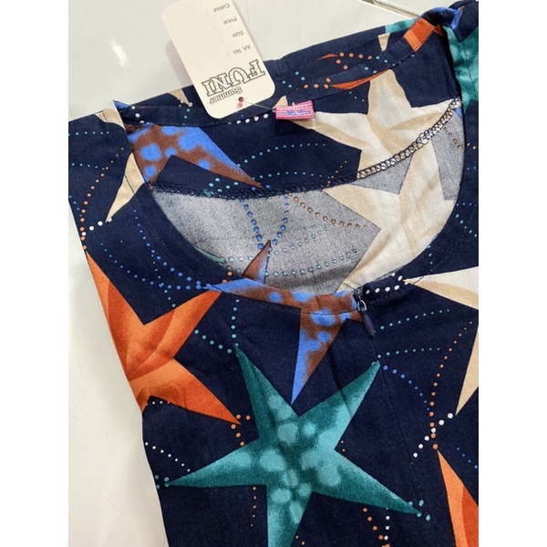 daster tangan 3/4 /tangan 7/8 / busui/panjang viral jumbo /long daster/daster 3/4 /homedress/daster semata kaki/daster gamis-2