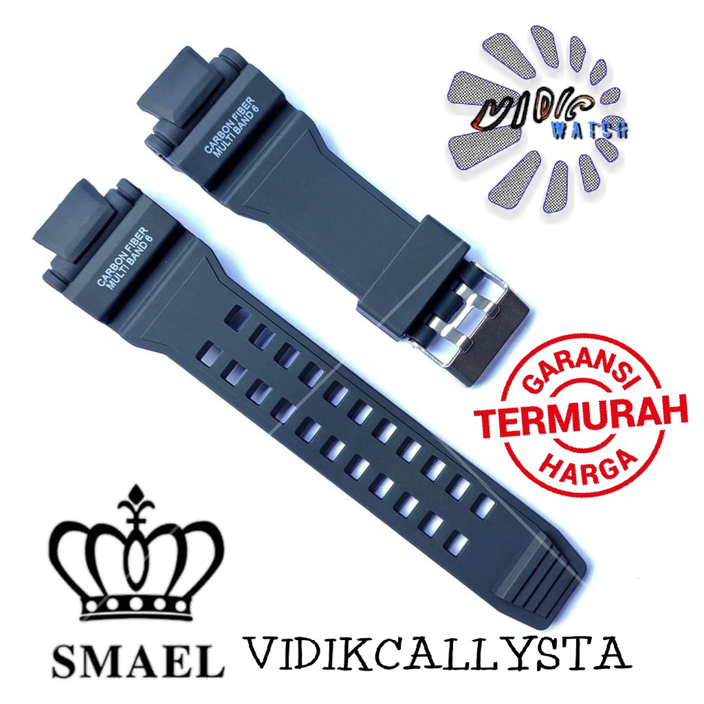 Strap tali jam tangan Smael 1509 SMAEL 1509 Original Oem