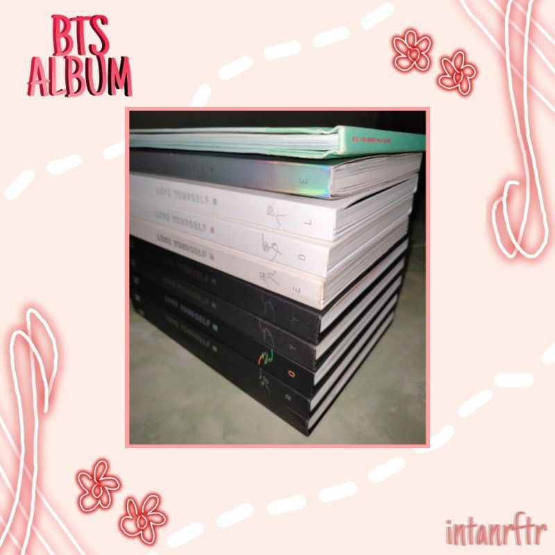 ALBUM ONLY FULLSET BTS LYS HER TEAR ANSWER YNWA UNSEALED [PRELOVED]