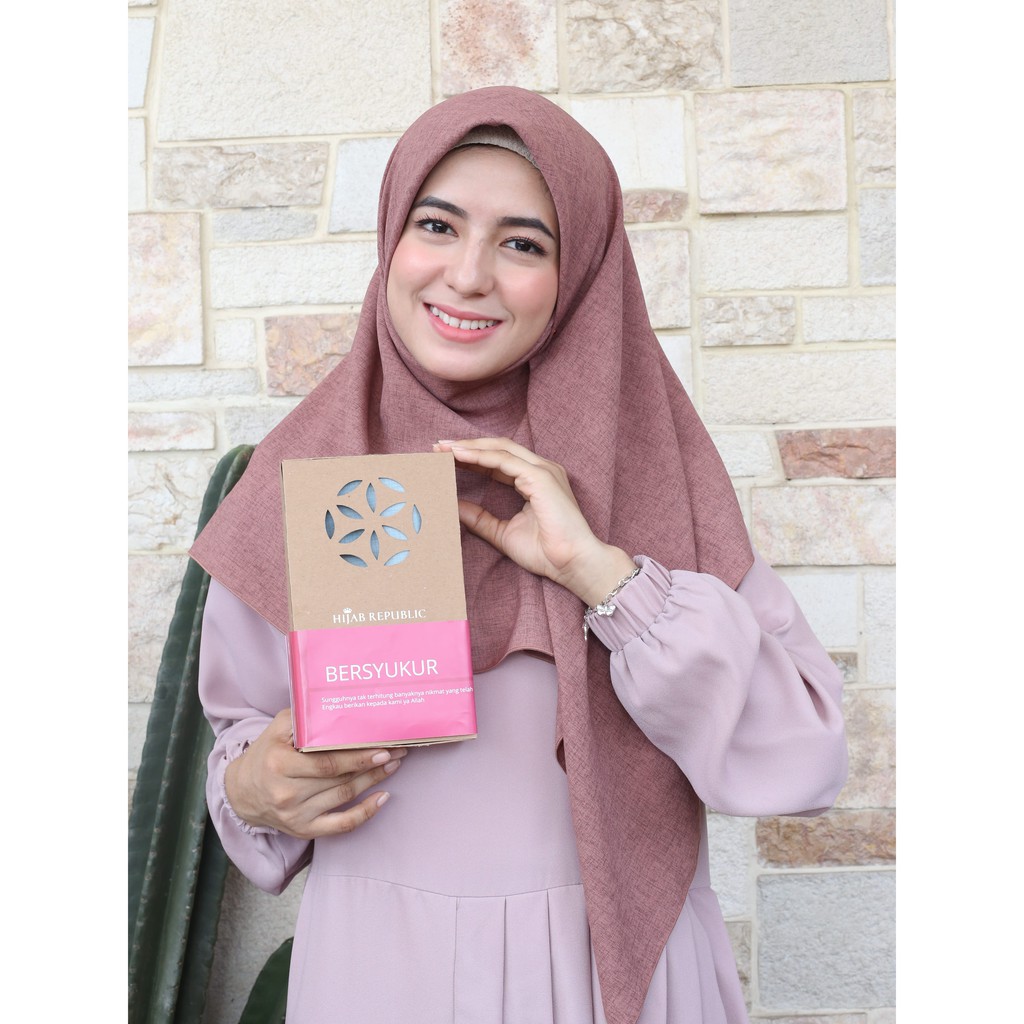 Jilbab Square Segiempat / Hijab Square Segiempat Superfine Voal Jasmine - Chocolate