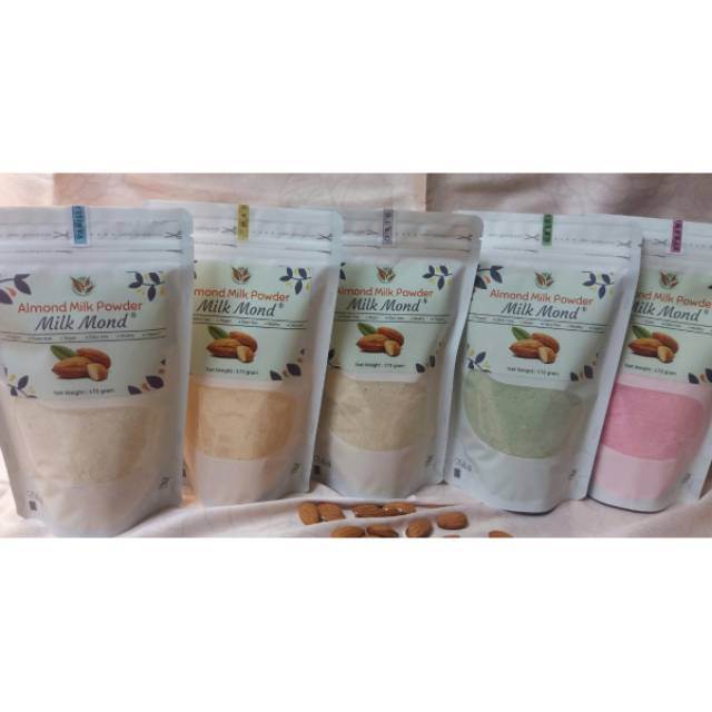 Booster ASI Susu Almond Bubuk 170 gram / Tanpa Creamer dan Gula