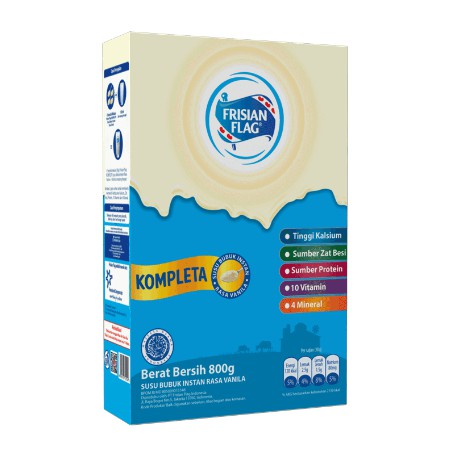 

Frisian Flag KOMPLETA Rasa Vanila 800gr