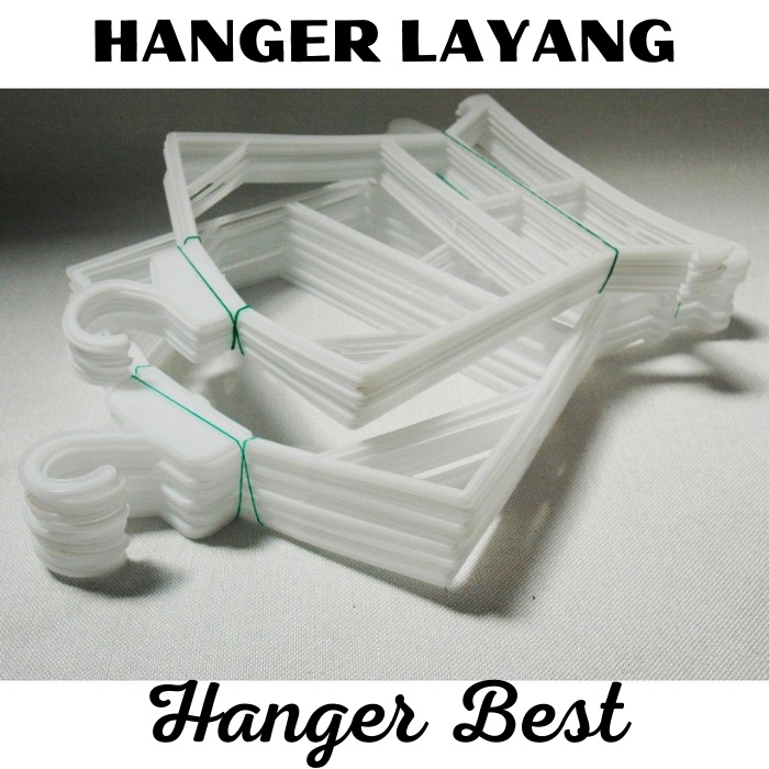 Hanger Layang 07 Setelan Baju anak Tanggung Size M Gantungan Baju (1 lusin) Display Toko Perlusin