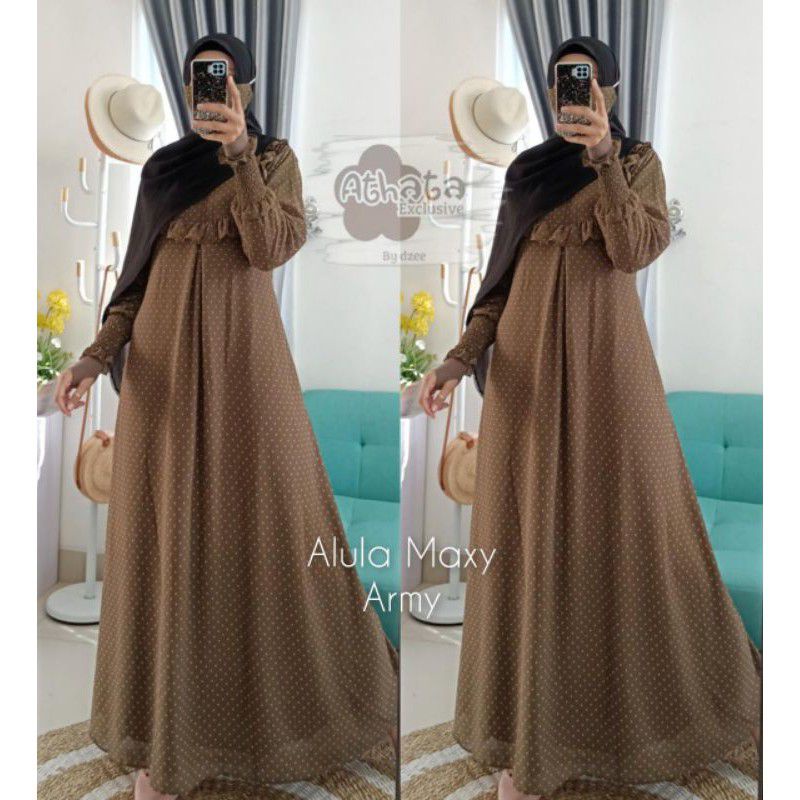 GAMIS FULL CERUTY POLKA MAXY // GAMIS ALULA MAXY DOTTY ORIGINAL ATHATA FREE MAKER