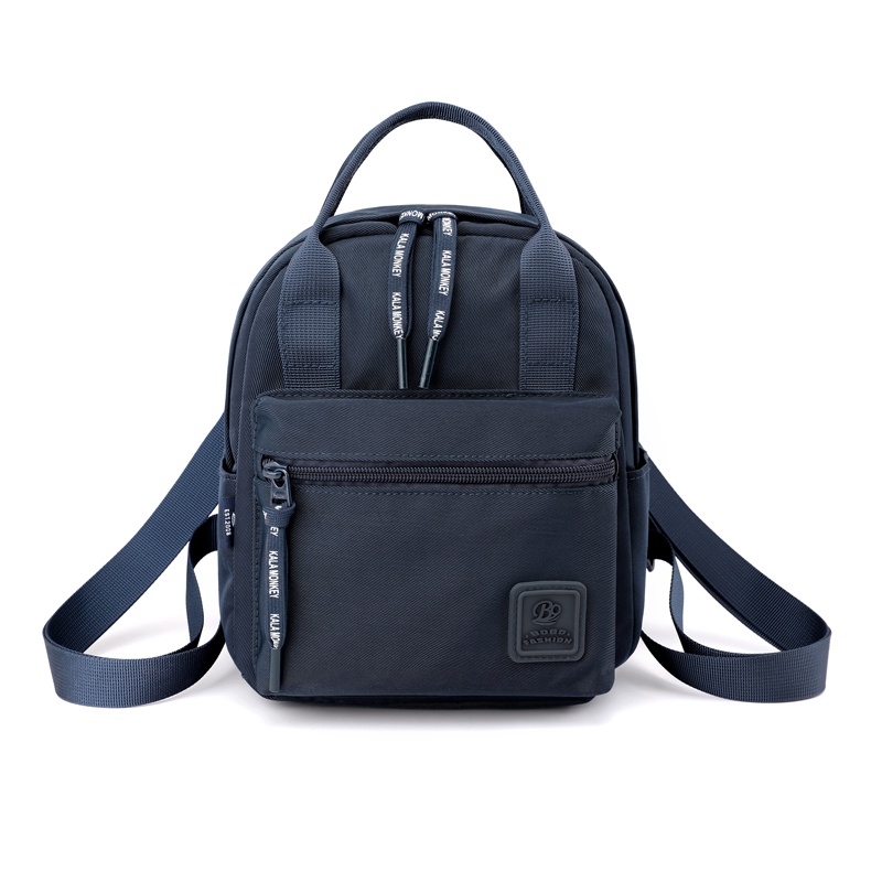 BOBO FASHION -Tas ransel wanita bobo 3072 tas ransel nilon waterproof-NAVY