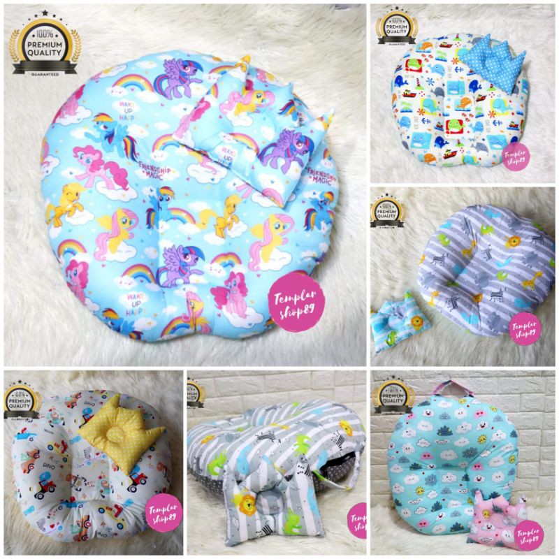 sofa bayi multifungsi free bantal mahkota dan tas mika termurah