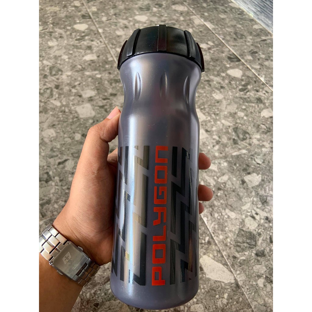 Botol Minum Sepeda Polygon 1000 ml Clear