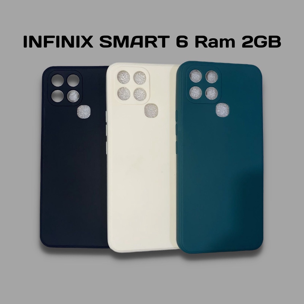 [COD]SOFTCASE SQUARE EDGE MACARON INFINIX SMART 6 RAM 2GB