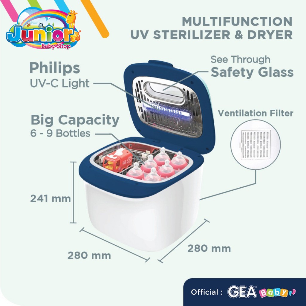 GEA Baby GS-100 Multifunction UV Sterilizer&amp;Dryer