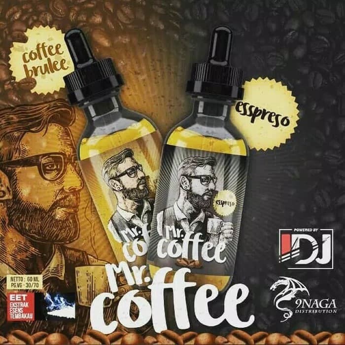 Liquid Mr Coffee 60ml Liquid Freebase Mr Coffee Shopee Indonesia