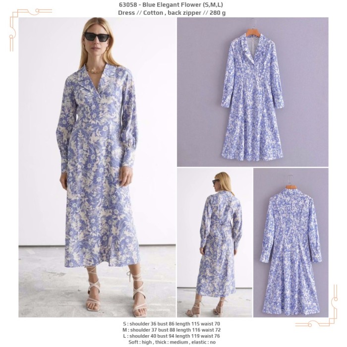 Maxi Dress Polos Jumbo GROSIR Maxi Dress Import BISA COD MURAH REAL PICT H7P8 Dress Kondangan Dress 