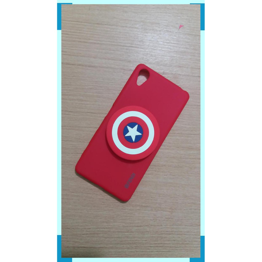 Case Xperia X Performance Case Popsocket Capten America X Performance