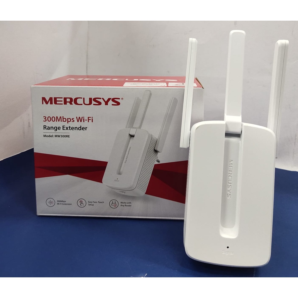 MERCUSYS MW300RE 300MBPS WIFI RANGE EXTENDER