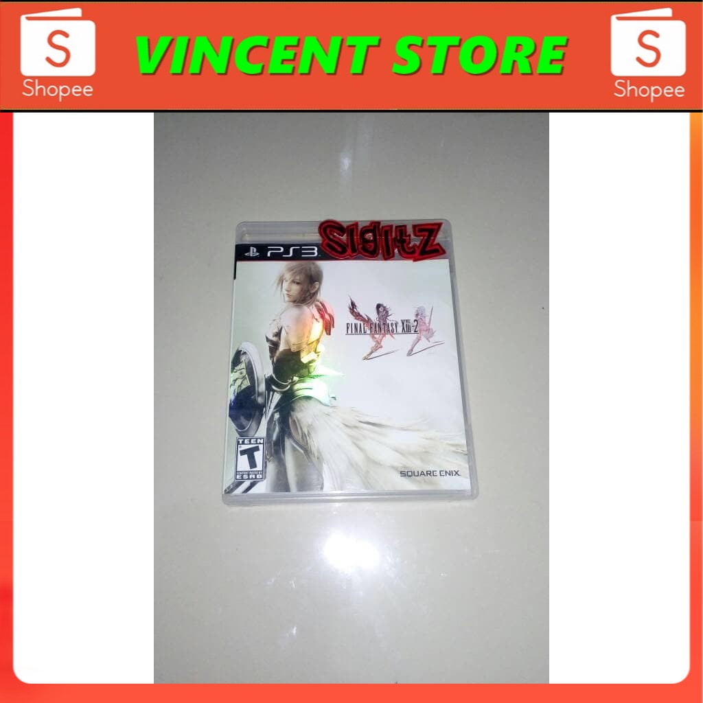 PRODUK ORIGINAL kaset bd PS3 FINAL FANTASY XIII-2