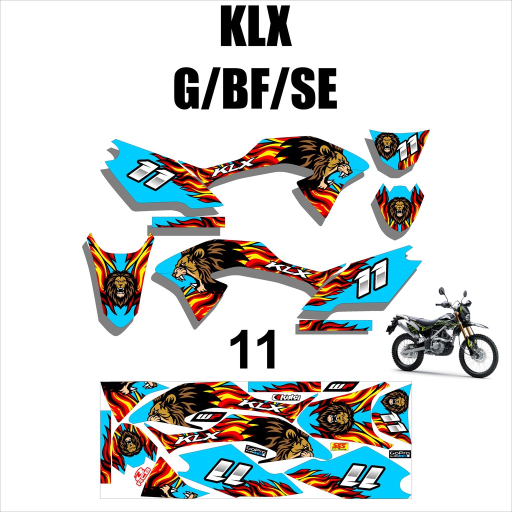 SETRIPING SETICKER KLX G/BF/SE K.011
