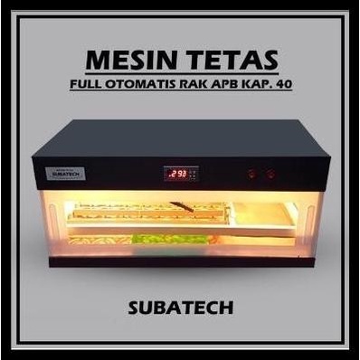Mesin Tetas Full Otomatis Rak Apb Kap. 40 Telur Ayam Bebek Burung