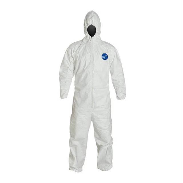 Tyvek Hazmat Pro Shield Coverall Suit with Hoodie