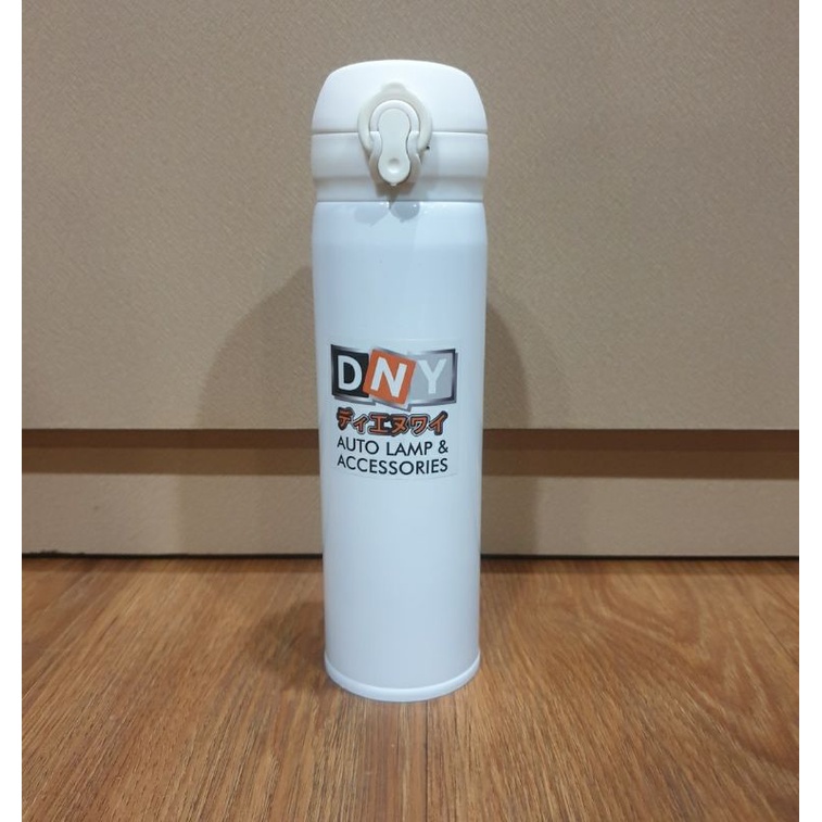 Vacuum Flask Botol Termos Air Kecil Warna Putih 500 Ml
