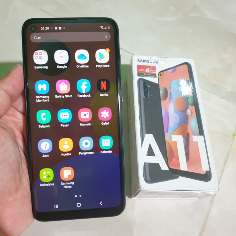 Samsung A11 3/32 Ram 3gb Rom 32gb second berkualitas
