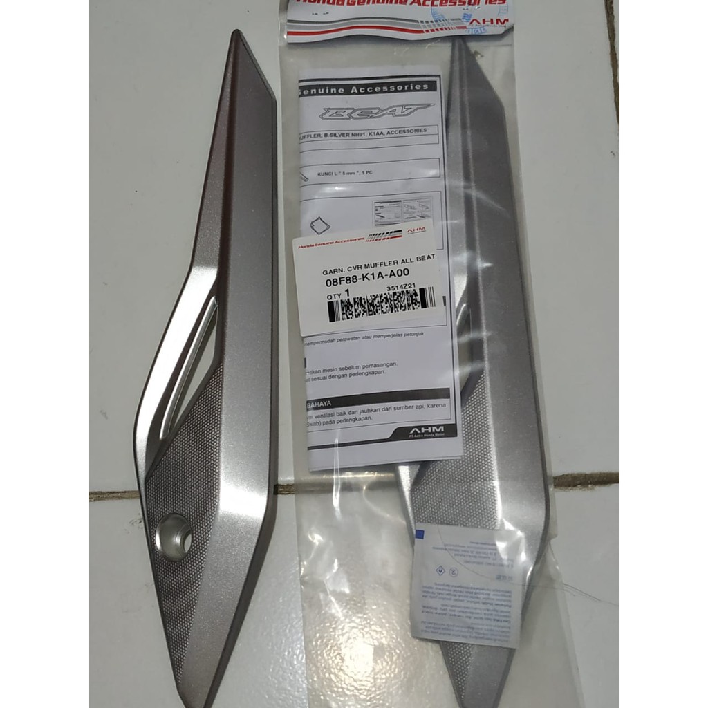 Garnish Cover Muffler All New Beat