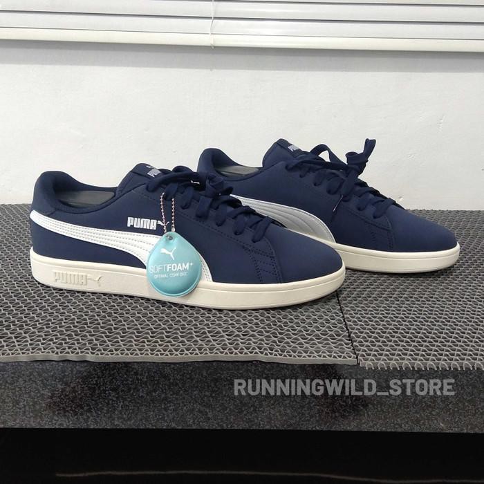 Promo sparepart SEPATU PUMA ORIGINAL BNIB - PUMA SMASH V2 BUCK | PEACOTE / W Diskon