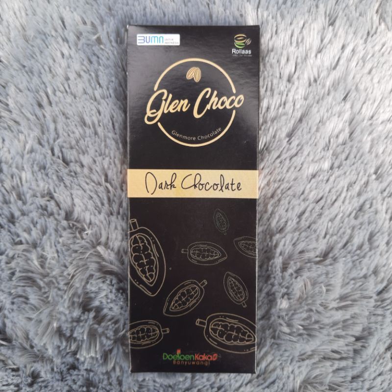 

Coklat Batangan Dark Chocolate Dusun Kakao Banyuwangi Glen Choco 70 Gr