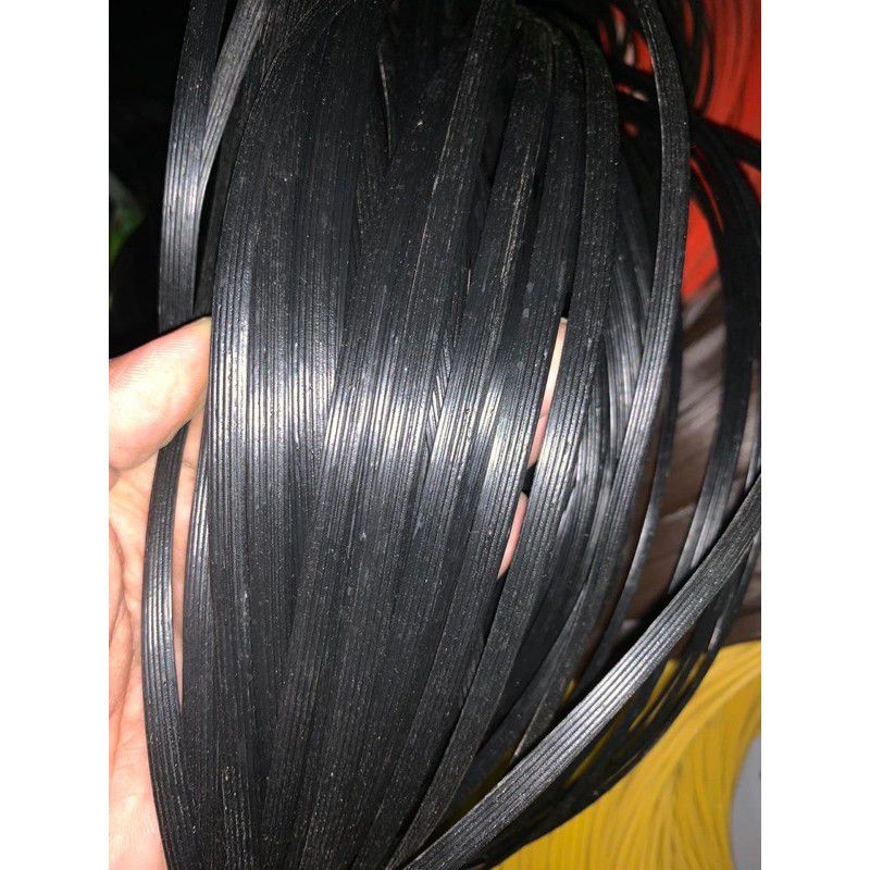 bahan anyaman rotan sintetis iratan gazebo perKG