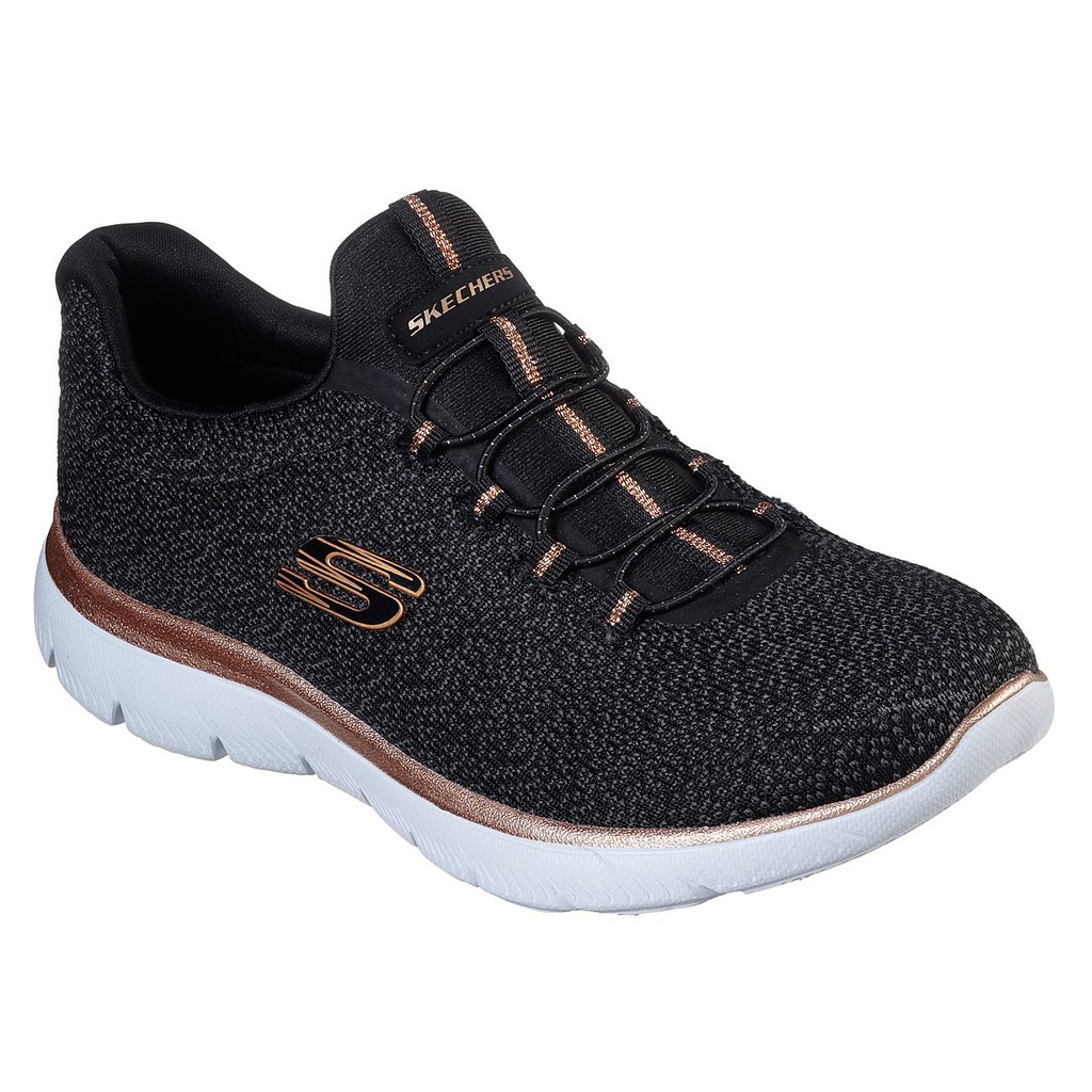 Sepatu Skechers SUMMITS Womens 12998BKGD