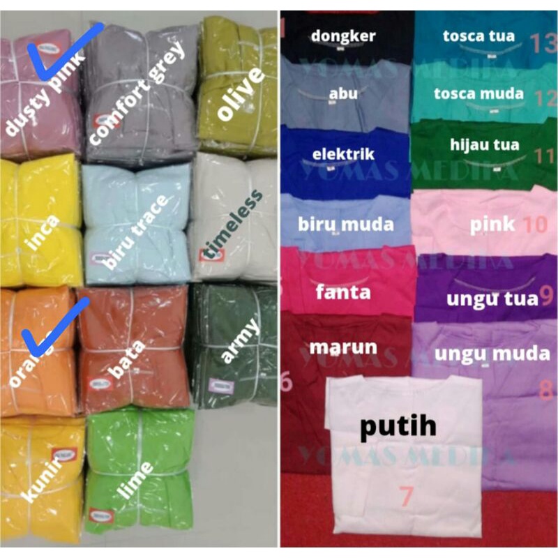 Baju Jaga /Baju Ok Lengan Panjang