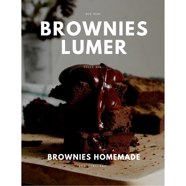 

BROWNIES LUMER HOMEMADE BY @my_cemilans