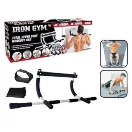 Iron Gym Chin Up Irongym Alat Fitnes Pul Bar