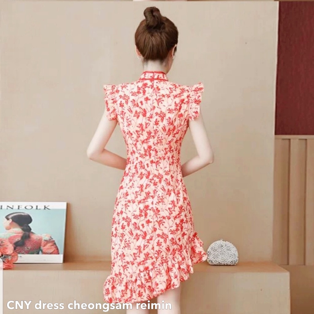 Cny dress cheongsam remin - Thejanclothes