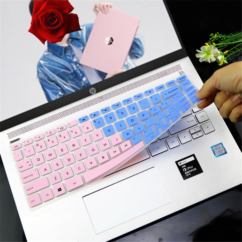 Cover Pelindung Keyboard Laptop HP 14 &quot;Bahan Silikon Untuk HP 14q-cs0001TX i5-8250U