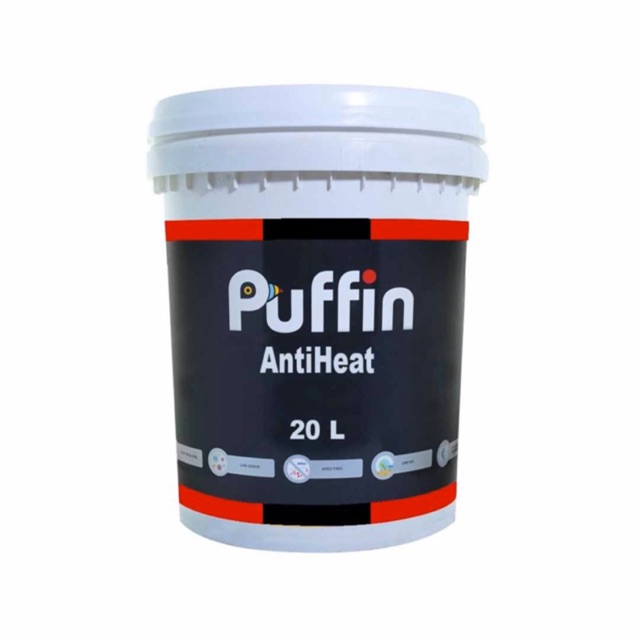Puffin Paint Cat anti panas Puffin AntiHeat cat penolak panas dan anti bocor 5L dan 20L