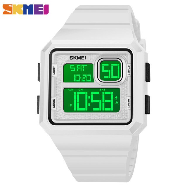 Jam Tangan Digital Sports Pria SKMEI 1877 Rubber Strap Anti Air 30 Meter