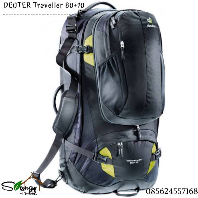 Tas Ransel / Backpack Deuter Traveller 80 + 10 Original Best Seller