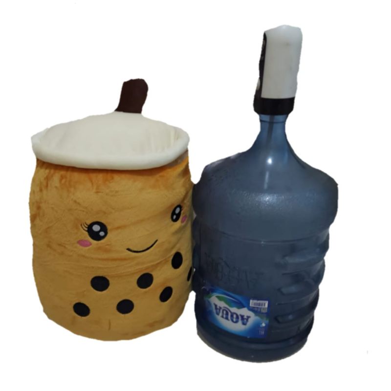 Boneka Boba jumbo Bubble Milk Tea Brown Sugar Ukuran JUMBO