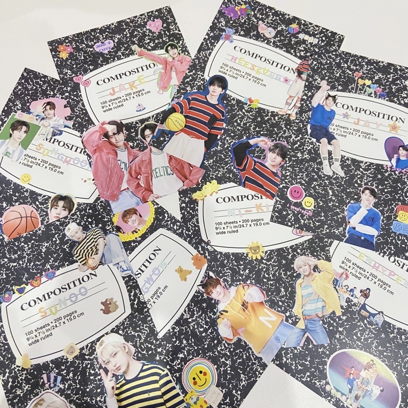 

Binder cover / binder filler ENHYPEN A5