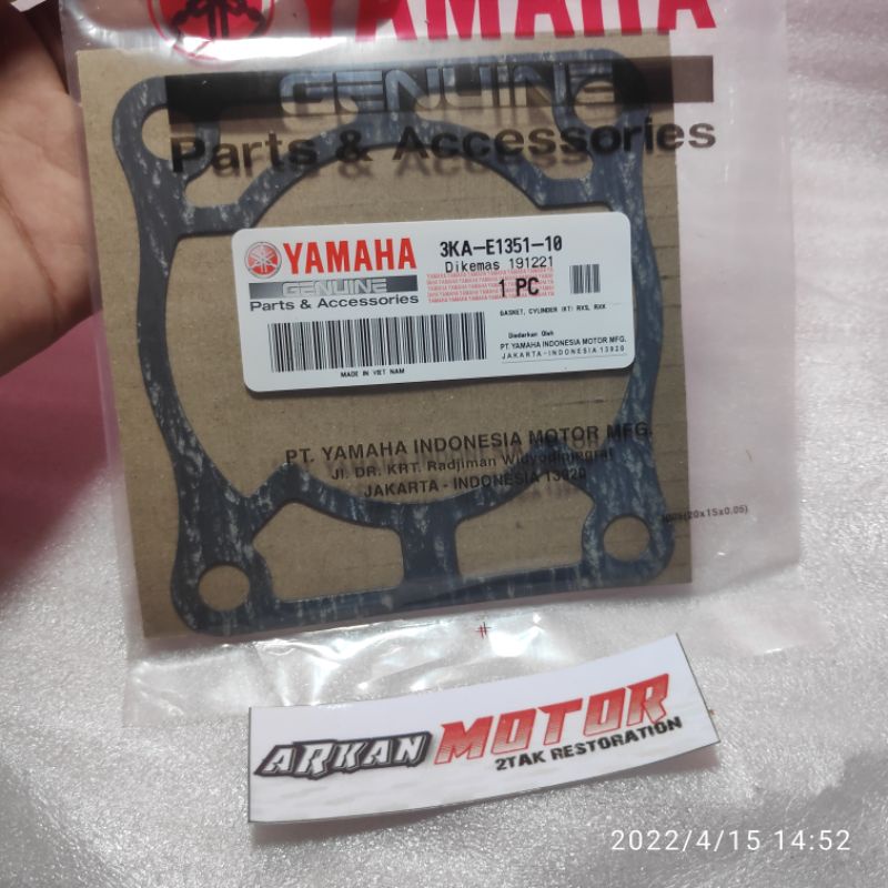 GASKET PACKING PAKING BAWAH BLOK SEHER RX KING RXKING RX-KING ORIGINAL