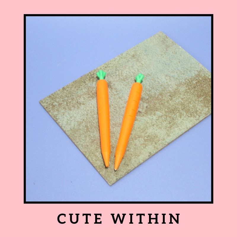 

Pensil cetek wortel - OREN - pencil mechanic mekanik tebal ujian unik murah alat tulis kerja kantor sekolah hadiah anak stationery cute karakter