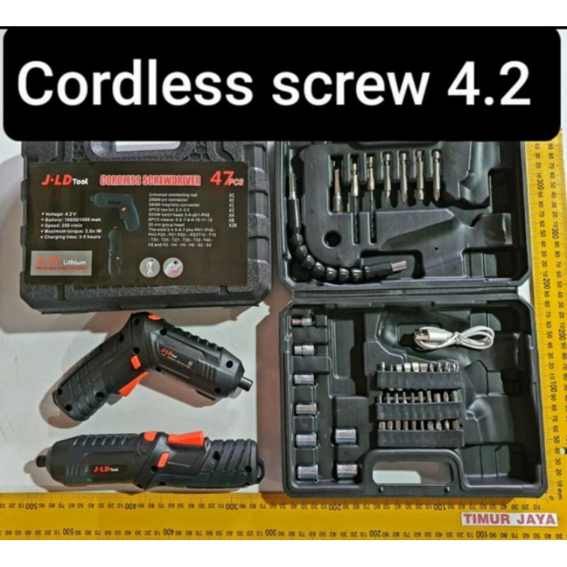JLD cordless screw driver 4,2 v
