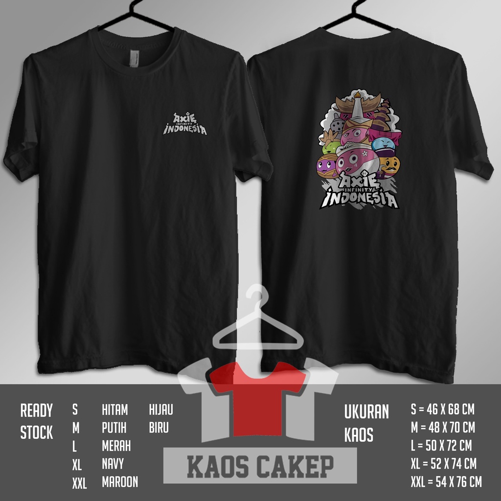 Kaos Axie Infinity Indonesia DB Baju Game