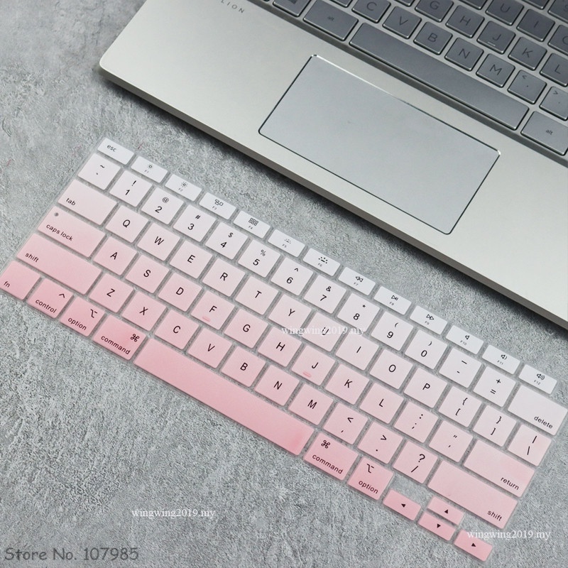 Skin Silikon Pelindung Keyboard Laptop MacBook Air 13 A2179 A2337 Touch ID 2020 Versi US