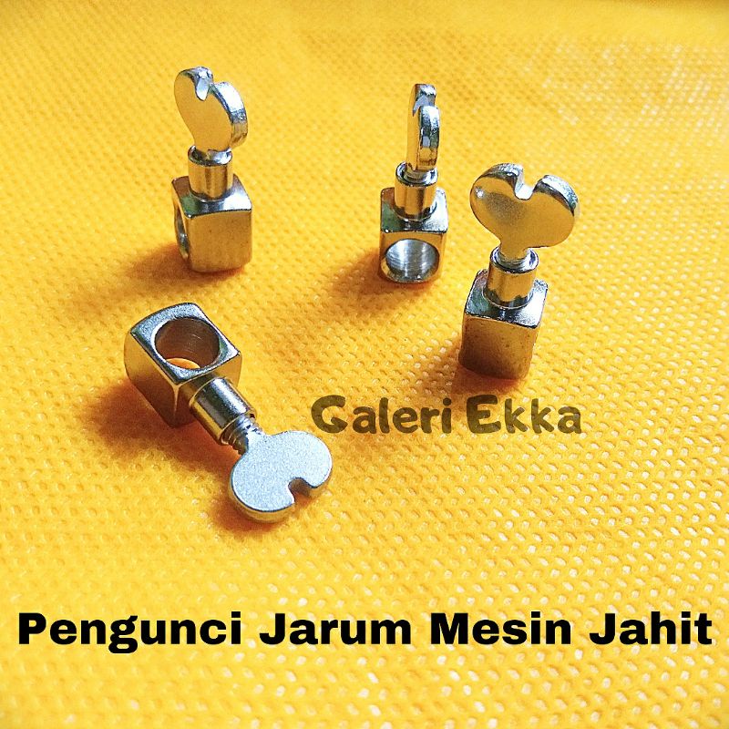 Pengunci Jarum Mesin Jahit Hitam